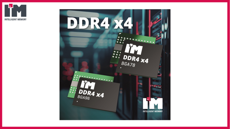 IM Launches High Density DDR4 DRAM Components & Modules