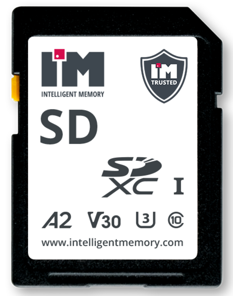 Intelligent Memory Security IMTrusted SD microSD Cards