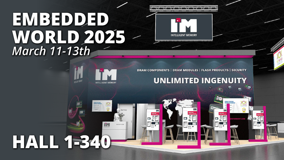 Intelligent Memory to Exhibit at EMBEDDED WORLD 2025